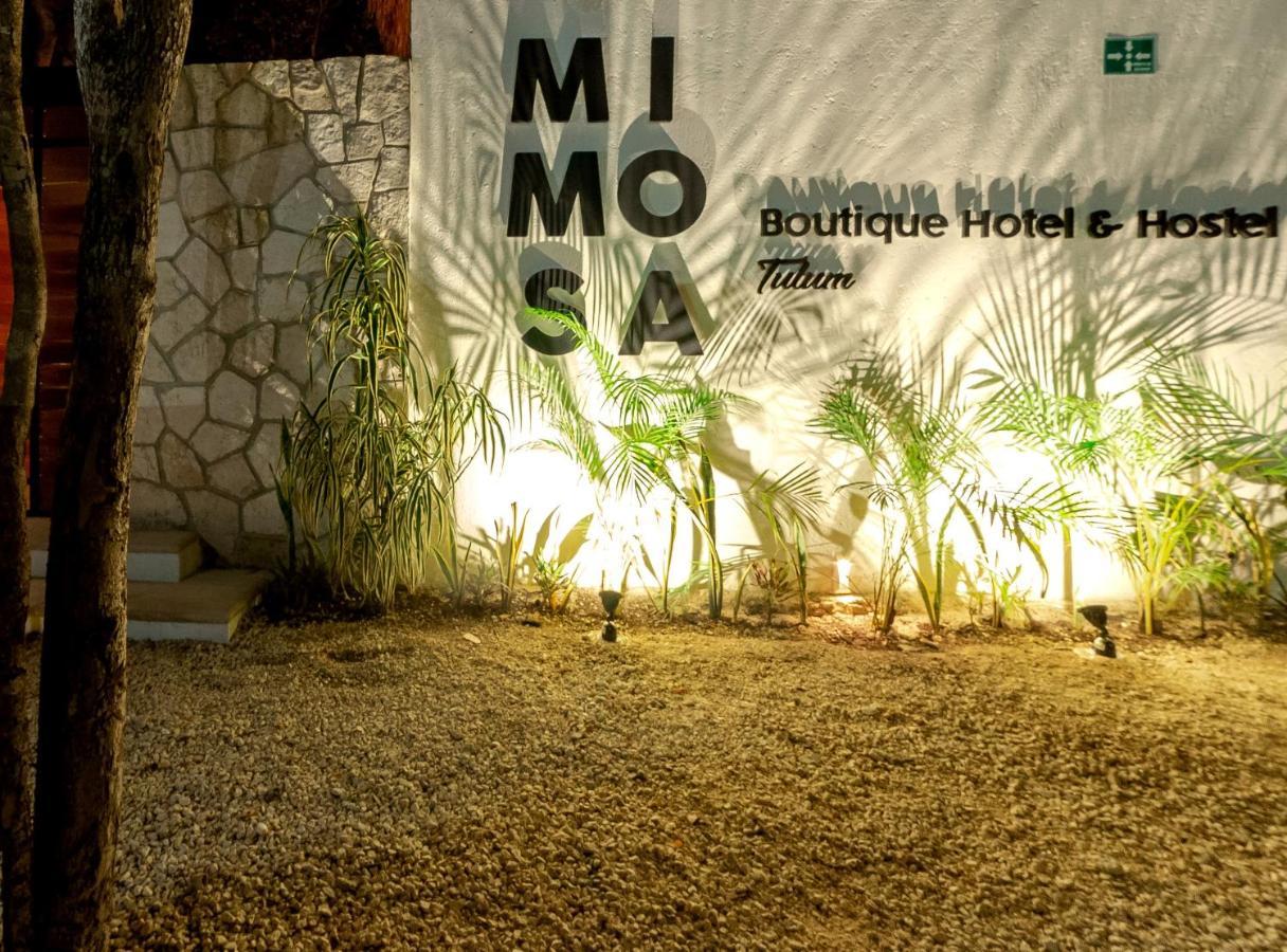 Hostel Mimosa Tulum Exterior foto
