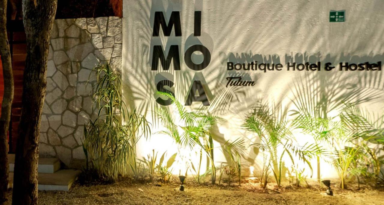 Hostel Mimosa Tulum Exterior foto